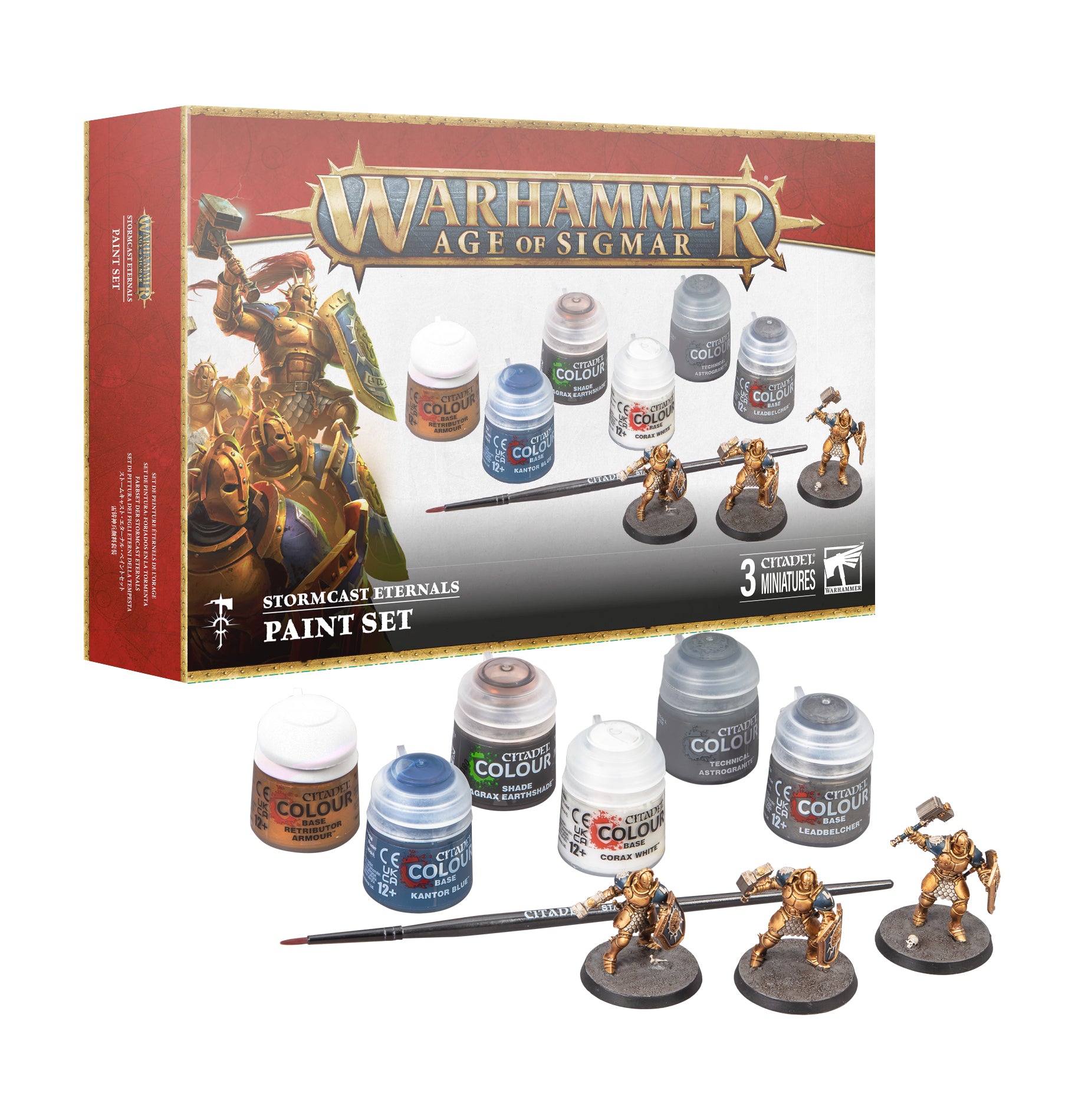 AOS S/E + PAINT SET GER/FRE/ITA/DUT/CZ/S