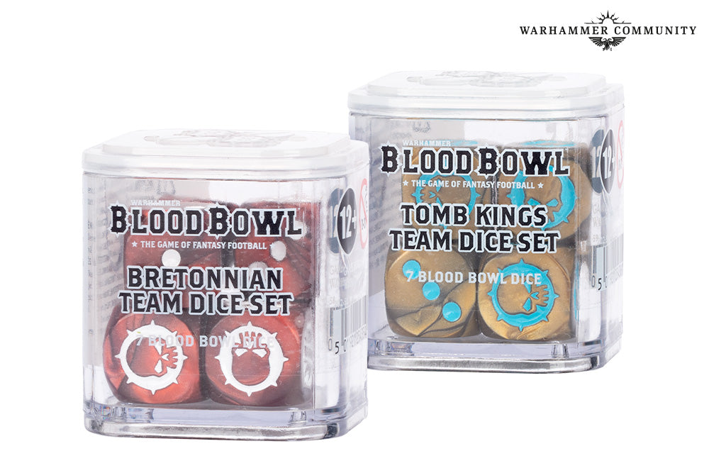 BLOOD BOWL: BRETONNIAN TEAM DICE SET