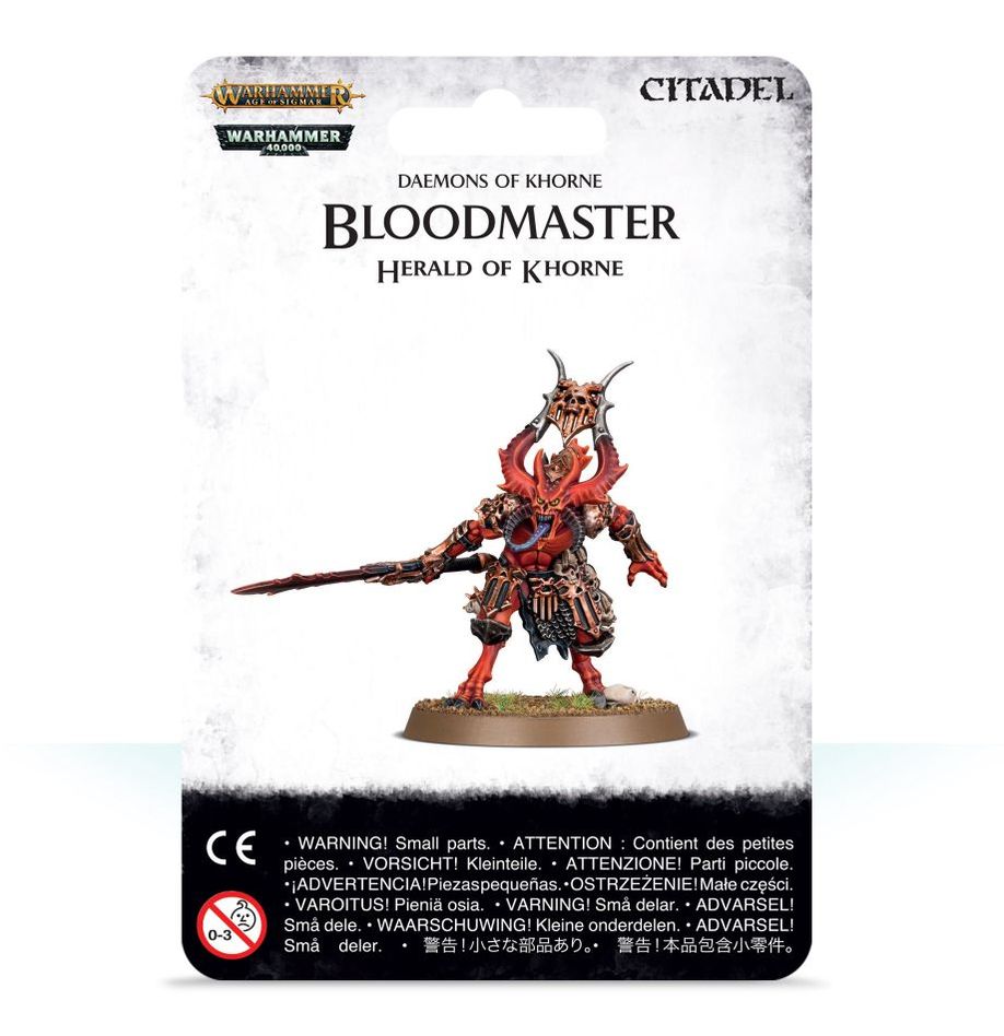 B/K: MÂITRE DU SANG HÉRAUT DE KHORNE
