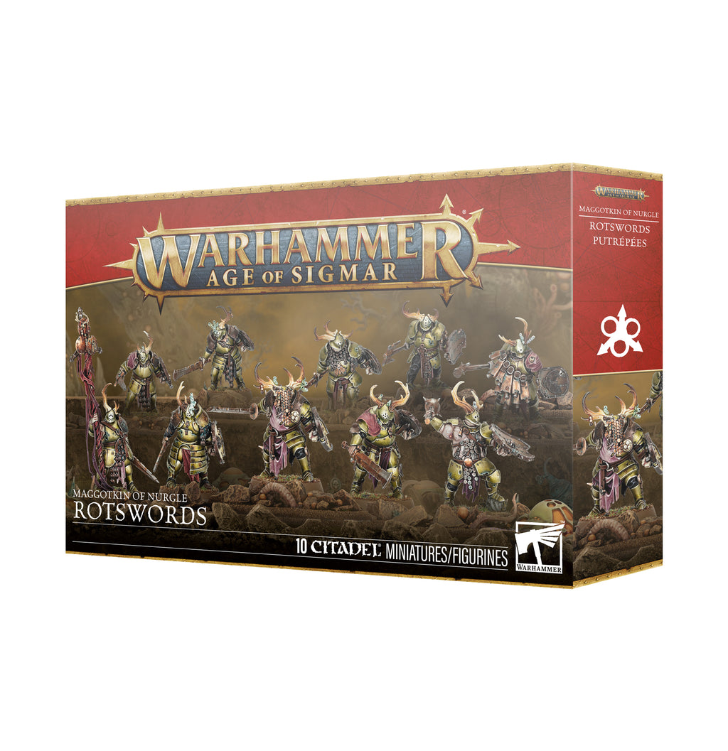 MAGGOTKIN OF NURGLE: PUTRÉPÉES / ROTSWORDS