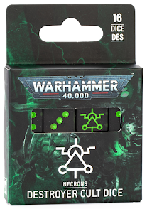 NECRONS: DESTROYER CULT DICE