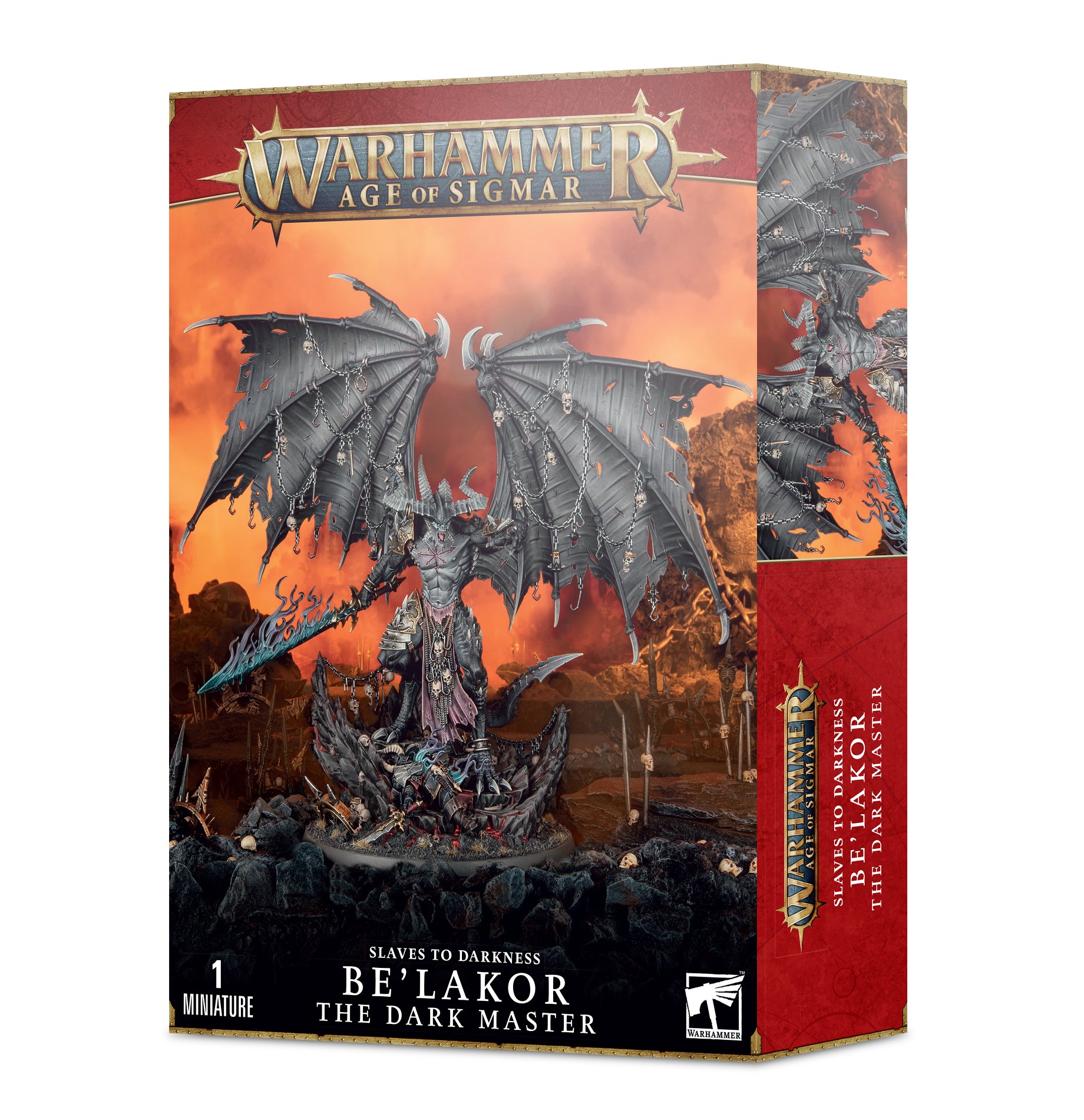 Belakor the dark master figurine warhammer age of sigmar