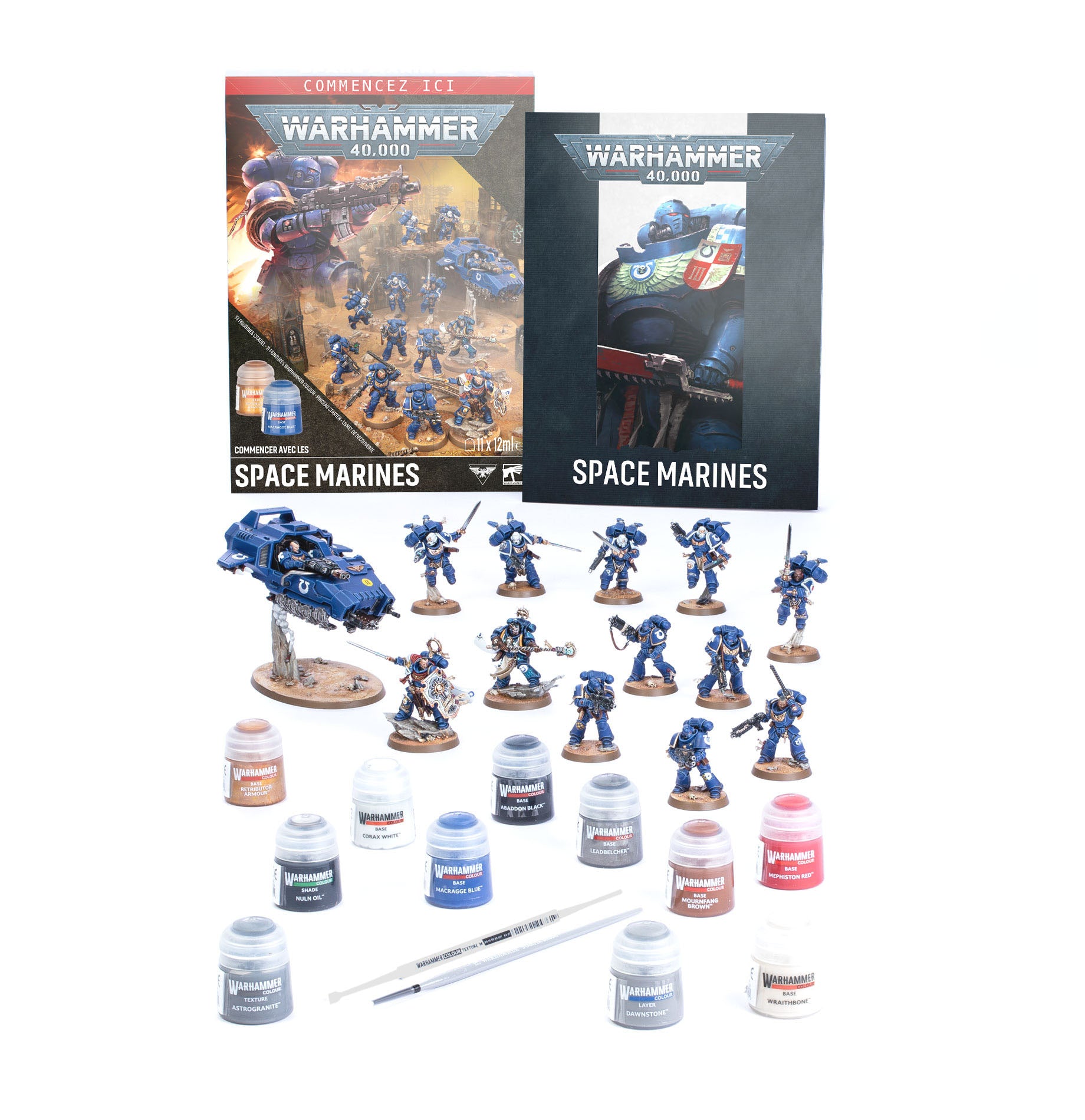 COMMENCER AVEC LES SPACE MARINES (FRA)