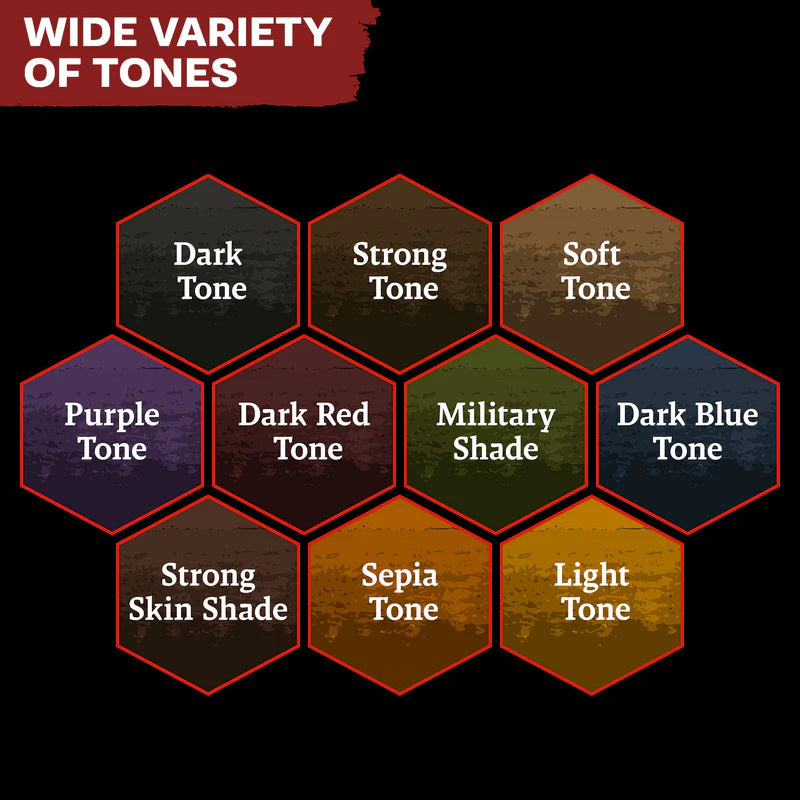 Army Painter - Starter Peinture - Warpaints Fanatic Washes Paint Set