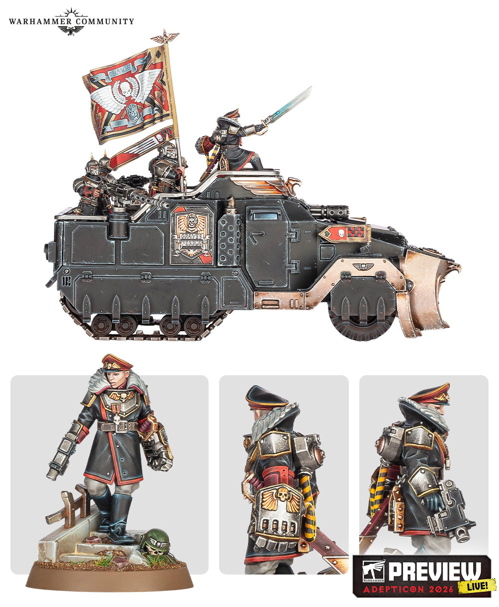 ASTRA MILITARUM: COMMISSAIRE GRAVES