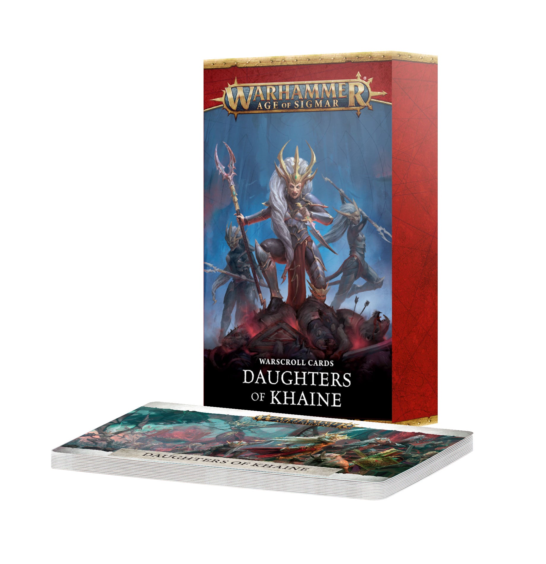 WARSCROLL CARDS: DAUGHTERS OF KHAINE FRA