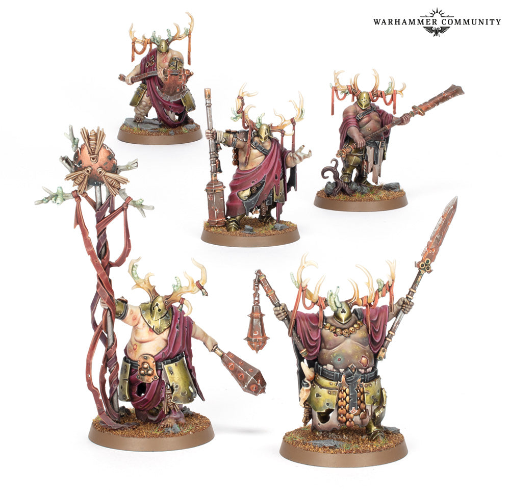 MAGGOTKIN OF NURGLE:PESTICRATES PUTRIDES