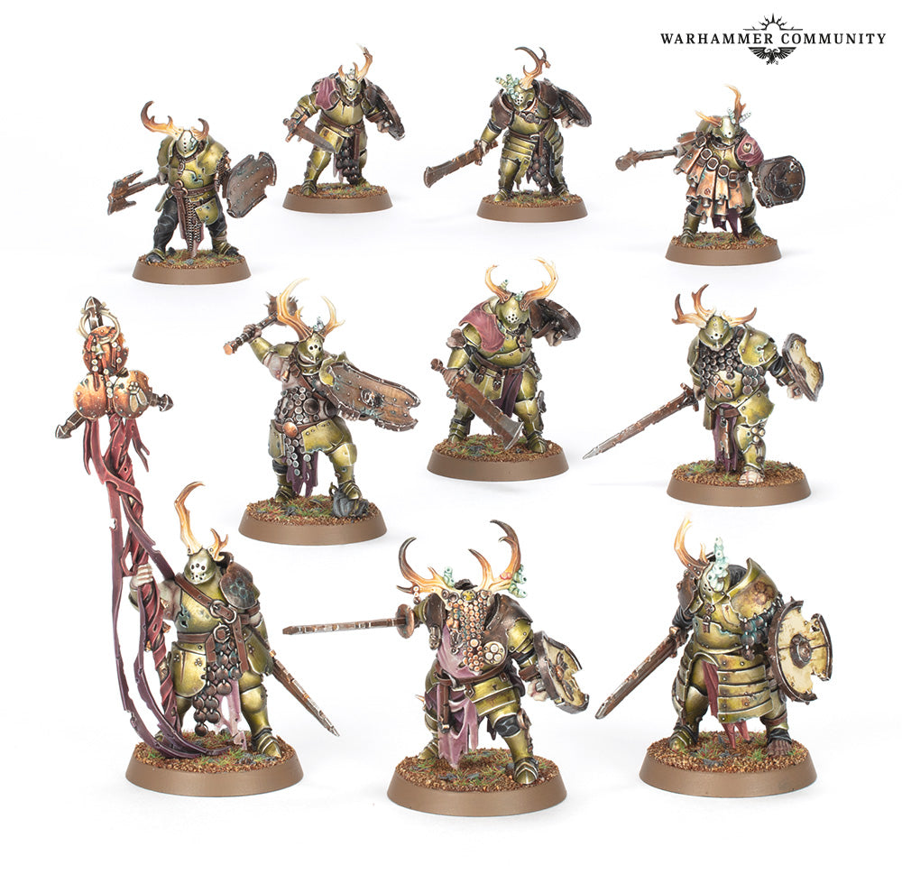 MAGGOTKIN OF NURGLE: PUTRÉPÉES / ROTSWORDS