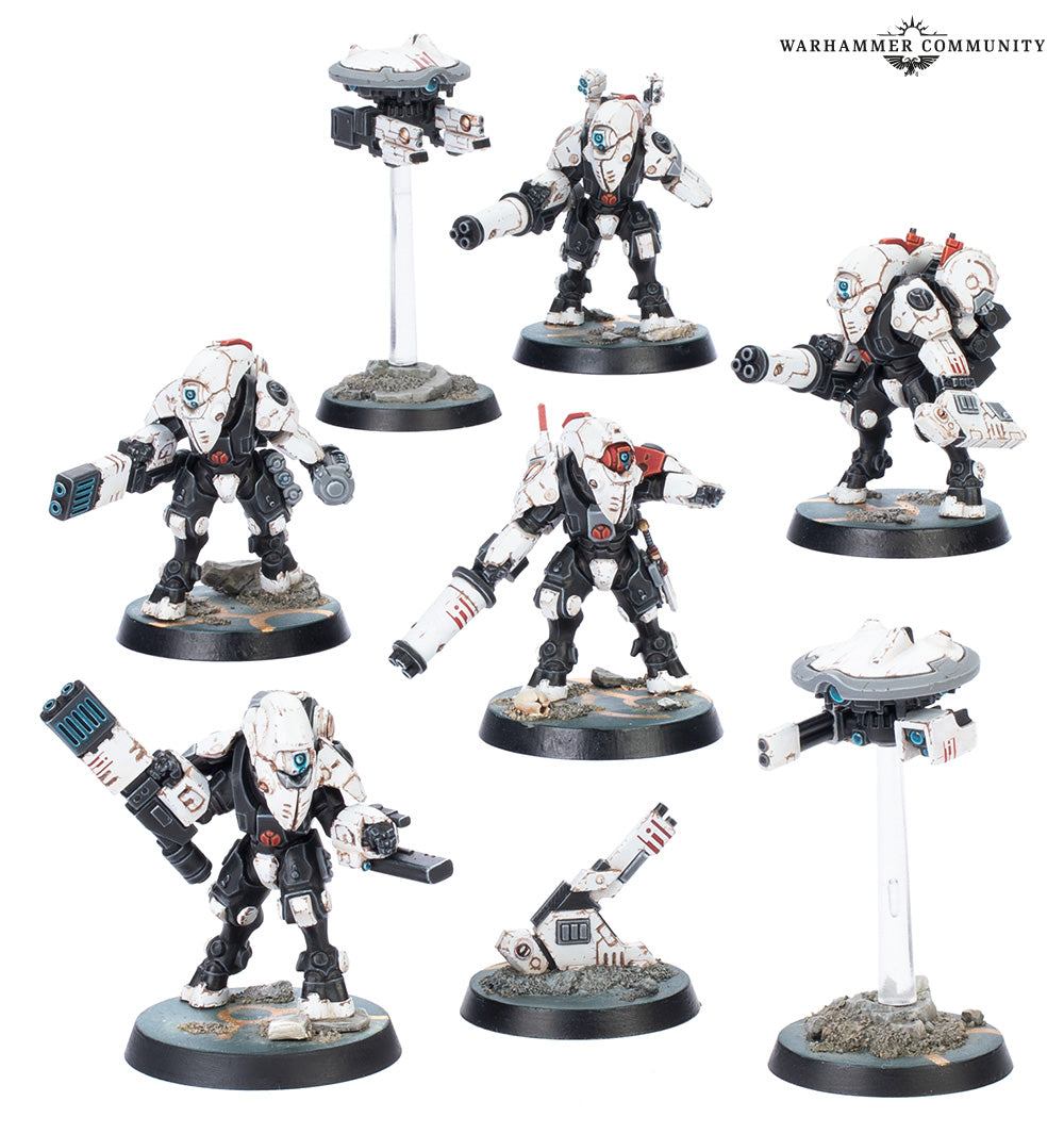 KILL TEAM D'EXO-ARMURES XV26 STEALTH