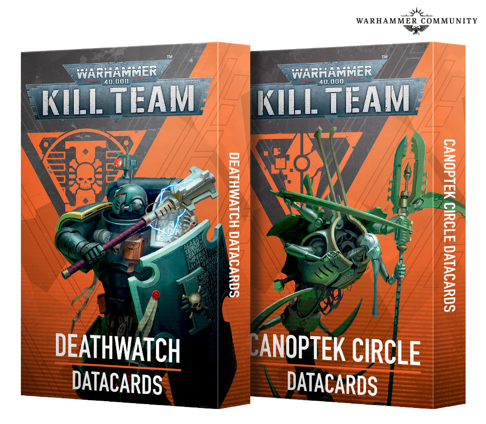 Kill Team:CERCLE CANOPTEK CARTES TECHNIQUES FRA